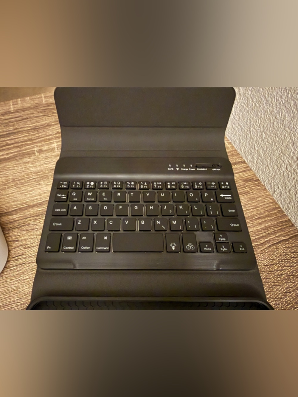 Keyboard Case For iPad Mini, Black - Picture 2 of 3